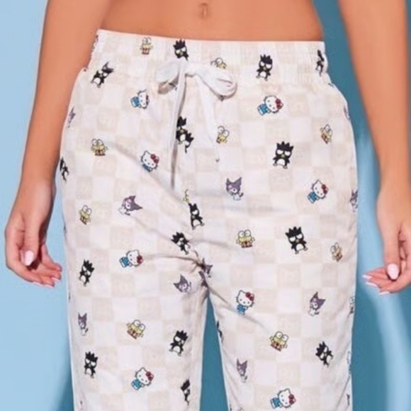 Forever21 x Hello Kitty Puffer Jogger Athletic Pants - Picture 3 of 7